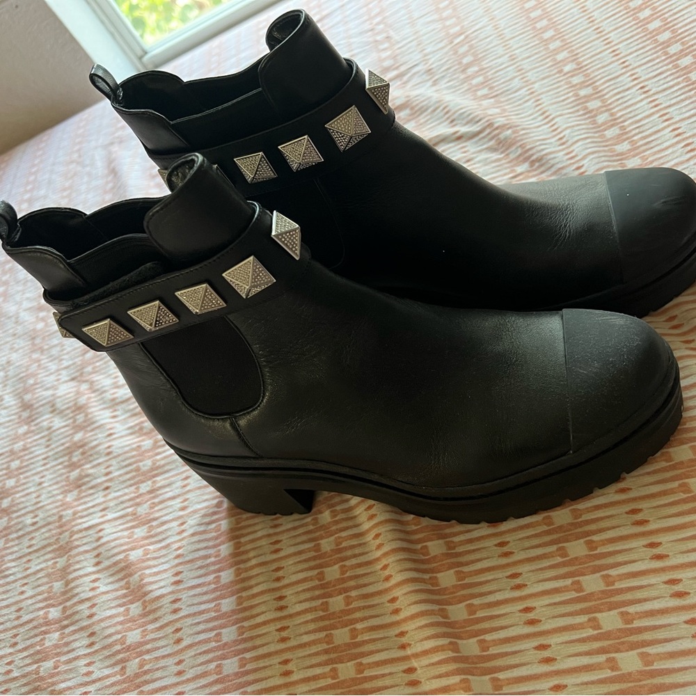 Michael kors studded boots